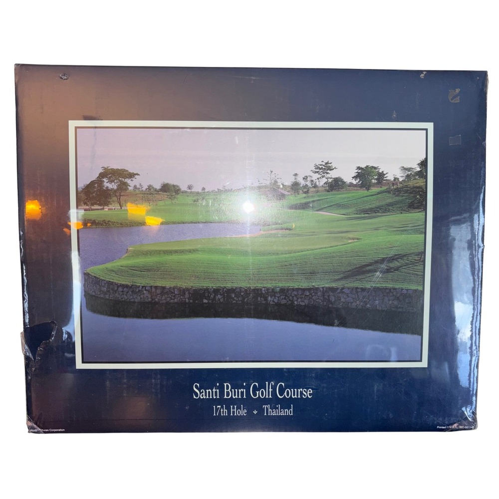 World Collections | 16x20 Santi Buri Golf Course 17th Hole Thailand‎ Print